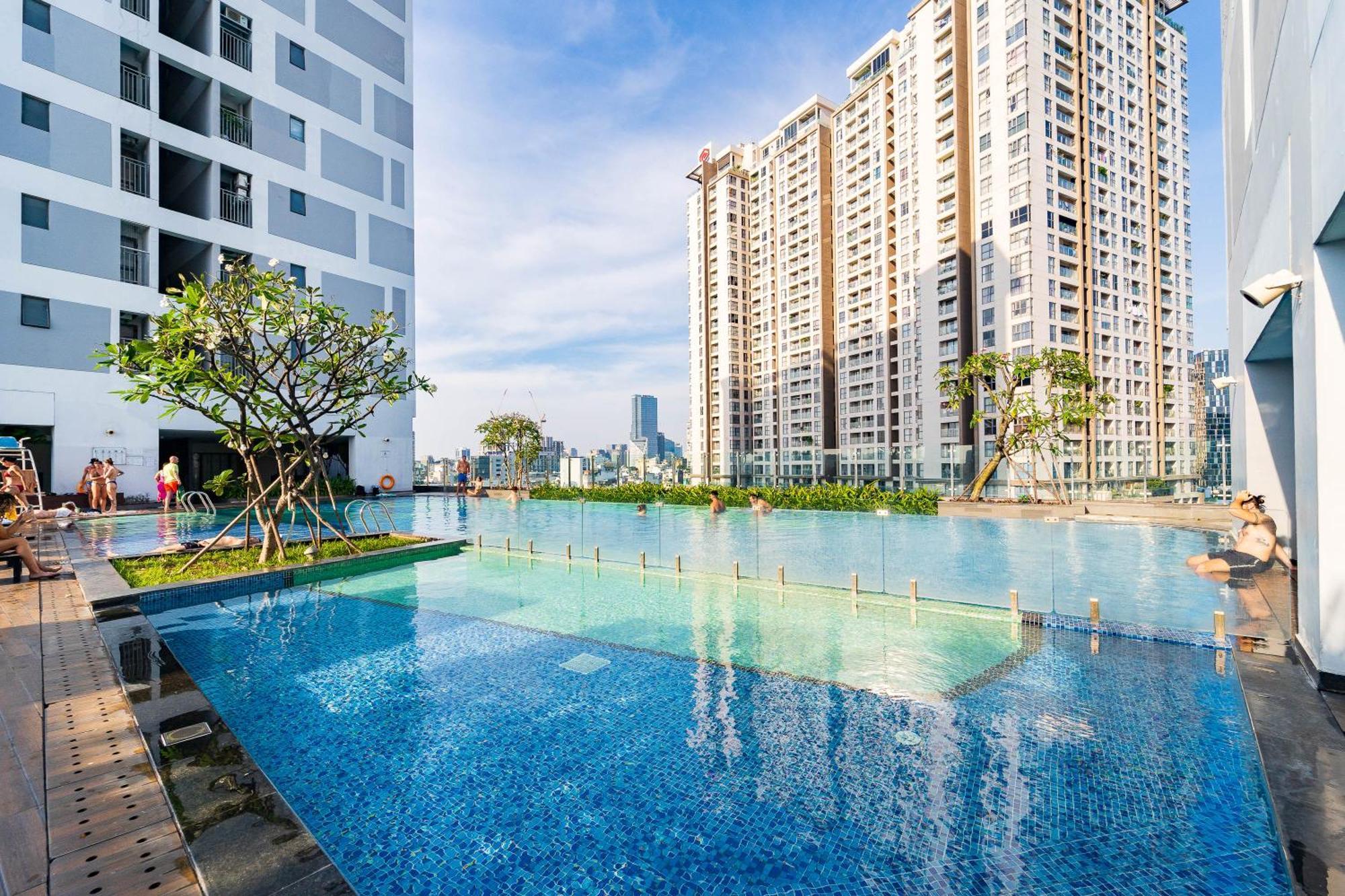Saigon Apartments - Free City Walk Experience, Amazing Infinity Pool & Free 4G Sim Card For 3 Nights Хошимин Экстерьер фото